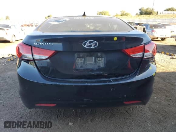 2013 Hyundai Elantra GLS with VIN 5NPDH4AE5DH411804, listed as a Copart auction lot 89711165 with 108,135 mi miles and Clean title. Bid and sale history available at DreamBid. Image 6.