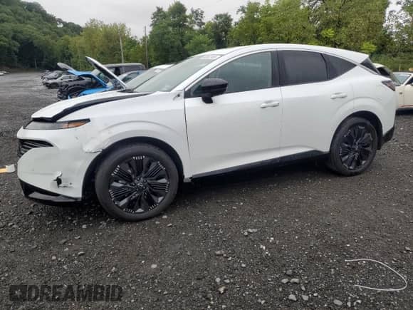 2025 Nissan Murano Platinum с VIN 5N1AZ3DT9SC103169, выставлен на аукционе Copart как лот 69852165 с пробегом 2 675 миль миль и Списание • Salvage title. История ставок и продаж доступна на DreamBid. Изображение 1.