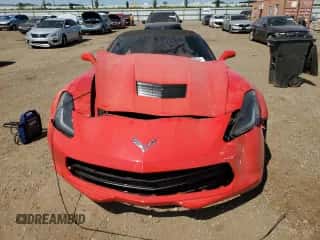 2014 Chevrolet Corvette Z51 3LT z VIN 1G1YM3D72E5131658, wystawiony jako Copart lot #66227834 z przebiegiem 30 534 mil mil oraz Szkoda całkowita • Salvage title. Historia ofert i sprzedaży dostępna na DreamBid. Obrazek 5.