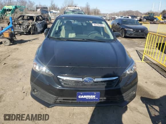 2023 Subaru Impreza с VIN 4S3GKAB66P3605603, выставлен на аукционе Copart как лот 46396485 с пробегом 20 692 миль миль и Списание • Salvage title. История ставок и продаж доступна на DreamBid. Изображение 5.