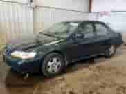 2001 Honda Accord EX z VIN 1HGCG16591A069137, wystawiony jako Copart lot #84871195 z przebiegiem 236 991 mil mil oraz Szkoda całkowita • Salvage title. Historia ofert i sprzedaży dostępna na DreamBid. Obrazek 1.