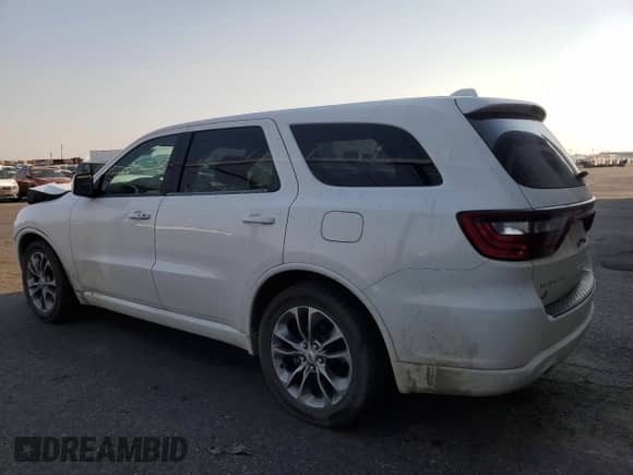 2019 Dodge Durango R/T with VIN 1C4SDJCT4KC722792, listed as a Copart auction lot 70929615 with 80,420 mi miles and Salvage title. Bid and sale history available at DreamBid. Image 2.