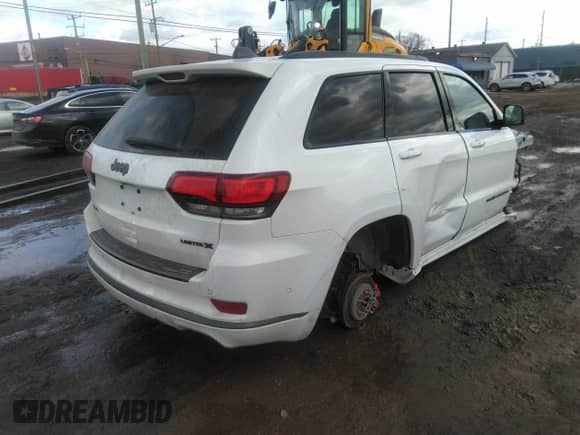 2019 Jeep Grand Cherokee Limited X with VIN 1C4RJFBT2KC539316, listed as a IAAI auction lot 41458815 with Not provided miles and . Bid and sale history available at DreamBid. Image 4.