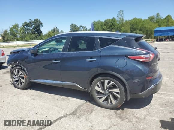 2016 Nissan Murano Platinum with VIN 5N1AZ2MH1GN128858, listed as a Copart auction lot 70452185 with 84,709 mi miles and Salvage title. Bid and sale history available at DreamBid. Image 2.