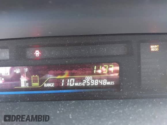 2012 Toyota Prius Two z VIN JTDZN3EU5C3067945, wystawiony jako IAAI lot #43237832 z przebiegiem 259 484 mil mil oraz . Historia ofert i sprzedaży dostępna na DreamBid. Obrazek 15.