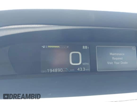 2019 Toyota Prius L Eco с VIN JTDKARFU7K3080306, выставлен на аукционе IAAI как лот 42808736 с пробегом 194 890 миль миль и . История ставок и продаж доступна на DreamBid. Изображение 15.