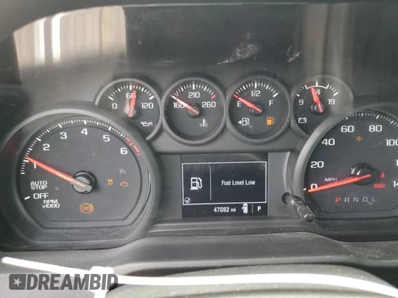 2023 Chevrolet Silverado 1500 Work Truck with VIN 3GCNAAED2PG297394, listed as a Copart auction lot 58431665 with 47,082 mi miles and Salvage title. Bid and sale history available at DreamBid. Image 9.