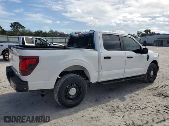 2024 Ford F-150 with VIN 1FTFW1P80RKD05932, listed as a Copart auction lot 78611934 with 252 mi miles and Non repairable. Bid and sale history available at DreamBid. Image 3.