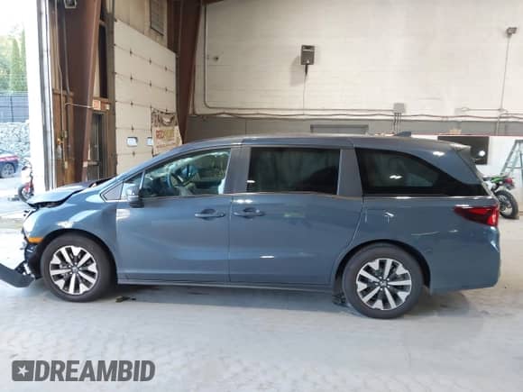 2025 Honda Odyssey EX-L с VIN 5FNRL6H69SB053892, выставлен на аукционе IAAI как лот 43133083 с пробегом 4 058 миль миль и . История ставок и продаж доступна на DreamBid. Изображение 14.