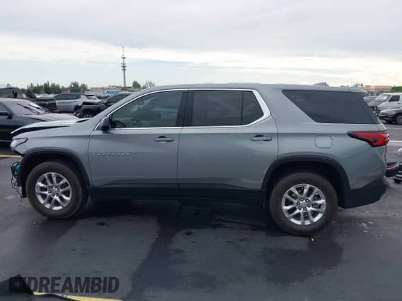 2023 Chevrolet Traverse LS with VIN 1GNERFKW6PJ340667, listed as a IAAI auction lot 42340837 with 26,746 mi miles and . Bid and sale history available at DreamBid. Image 15.