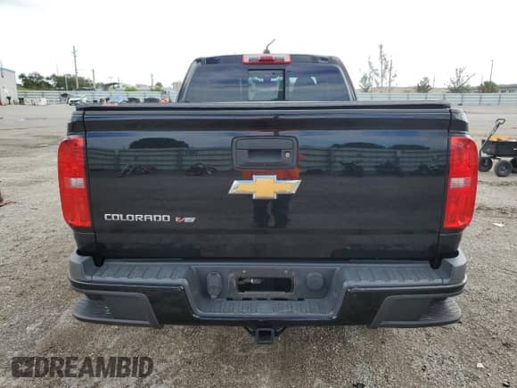 2018 Chevrolet Colorado 2WD Z71 with VIN 1GCHSDEN1J1251680, listed as a Copart auction lot 76588774 with 83,630 mi miles and Salvage title. Bid and sale history available at DreamBid. Image 6.