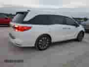 2023 Honda Odyssey EX-L с VIN 5FNRL6H69PB031219, выставлен на аукционе Copart как лот 76495513 с пробегом 12 351 миль миль и Списание • Salvage title. История ставок и продаж доступна на DreamBid. Изображение 3.