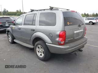 2005 Dodge Durango SLT with VIN 1D4HB48D25F605138, listed as a IAAI auction lot 43252892 with Not provided miles and . Bid and sale history available at DreamBid. Image 3.
