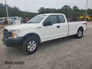 2020 Ford F-150 XL with VIN 1FTEX1E5XLKE08767, listed as a Copart auction lot 84366965 with 125,506 mi miles and Salvage title. Bid and sale history available at DreamBid. Image 1.