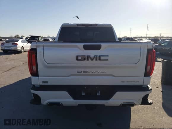 2024 GMC Sierra 1500 Denali Ultimate with VIN 1GTUUHEL3RZ186696, listed as a Copart auction lot 48561865 with Not provided miles and Salvage title. Bid and sale history available at DreamBid. Image 6.