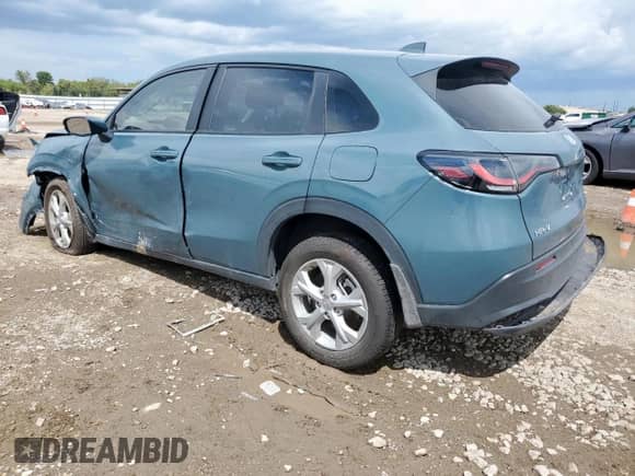 2024 Honda HR-V LX с VIN 3CZRZ1H3XRM756585, выставлен на аукционе Copart как лот 81808885 с пробегом 9 597 миль миль и Списание • Salvage title. История ставок и продаж доступна на DreamBid. Изображение 2.