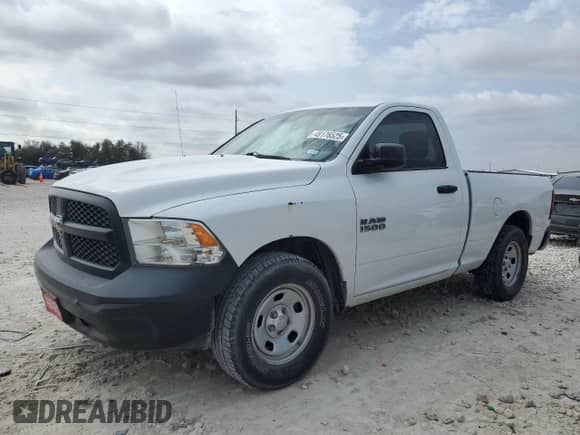 2013 Ram 1500 Tradesman with VIN 3C6JR6AP7DG579960, listed as a Copart auction lot 48176525 with Not provided miles and Salvage title. Bid and sale history available at DreamBid. Image 1.