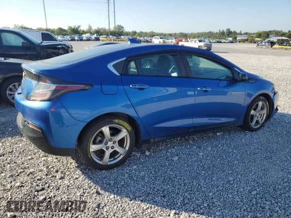 2017 Chevrolet Volt LT with VIN 1G1RA6S51HU134402, listed as a Copart auction lot 84271345 with 130,548 mi miles and Salvage title. Bid and sale history available at DreamBid. Image 3.