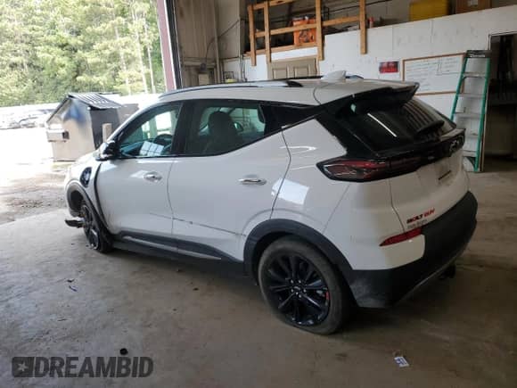 2023 Chevrolet Bolt EUV Premier with VIN 1G1FZ6S01P4142563, listed as a Copart auction lot 72029075 with 25,110 mi miles and Salvage title. Bid and sale history available at DreamBid. Image 2.