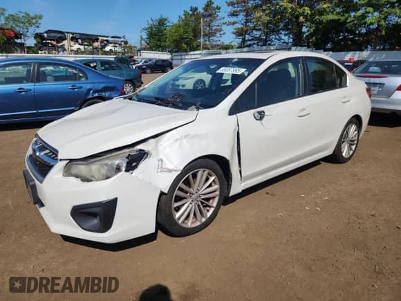 2014 Subaru Impreza Premium с VIN JF1GJAD6XEH009772, выставлен на аукционе Copart как лот 68087995 с пробегом 179 282 миль миль и Списание • Salvage title. История ставок и продаж доступна на DreamBid. Изображение 1.