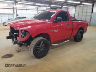 2016 Ram 1500 Express с VIN 3C6JR6ATXGG239199, выставлен на аукционе Copart как лот 64731205 с пробегом 108 083 миль миль и Списание • Salvage title. История ставок и продаж доступна на DreamBid. Изображение 1.
