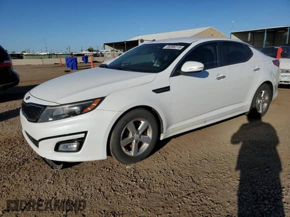 2015 Kia Optima LX с VIN 5XXGM4A78FG476803, выставлен на аукционе Copart как лот 85306115 с пробегом 101 940 миль миль и Чистый • Clean title. История ставок и продаж доступна на DreamBid. Изображение 1.