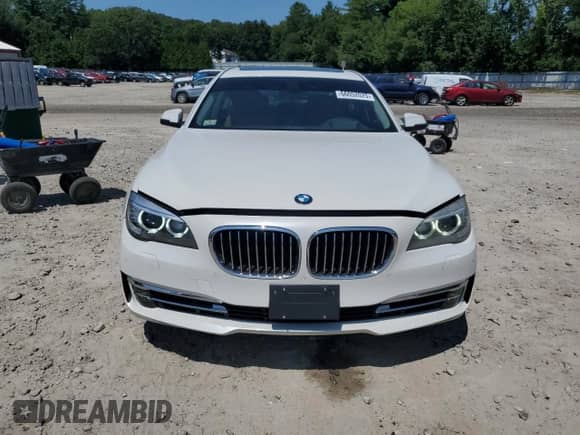 2013 BMW 7 Series 740Li xDrive с VIN WBAYF4C55DD127662, выставлен на аукционе Copart как лот 66052025 с пробегом 115 817 миль миль и Чистый • Clean title. История ставок и продаж доступна на DreamBid. Изображение 5.