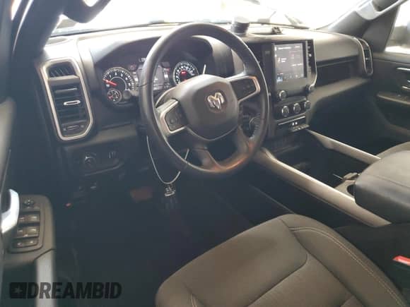 2022 Ram 1500 Big Horn with VIN 1C6RRFMG9NN423636, listed as a Copart auction lot 65194845 with 38,888 mi miles and Salvage title. Bid and sale history available at DreamBid. Image 8.