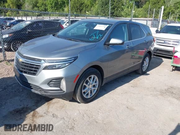2023 Chevrolet Equinox LT с VIN 3GNAXKEG2PS209168, выставлен на аукционе IAAI как лот 43015395 с пробегом 19 835 миль миль и . История ставок и продаж доступна на DreamBid. Изображение 2.