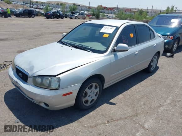 2003 Hyundai Elantra GLS with VIN KMHDN45D73U504737, listed as a IAAI auction lot 42921983 with Not provided miles and . Bid and sale history available at DreamBid. Image 2.