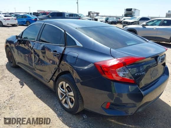 2016 Honda Civic LX с VIN 19XFC2F53GE248793, выставлен на аукционе IAAI как лот 43123136 с пробегом 107 085 миль миль и . История ставок и продаж доступна на DreamBid. Изображение 3.