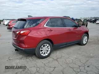 2019 Chevrolet Equinox LT with VIN 2GNAXKEV6K6114800, listed as a Copart auction lot 71969425 with 40,294 mi miles and Salvage title. Bid and sale history available at DreamBid. Image 3.
