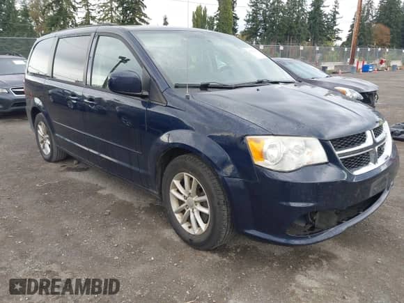 2014 Dodge Grand Caravan SXT 30th Anniversary with VIN 2C4RDGCG4ER265580, listed as a IAAI auction lot 43422367 with 173,640 mi miles and . Bid and sale history available at DreamBid. Image 1.