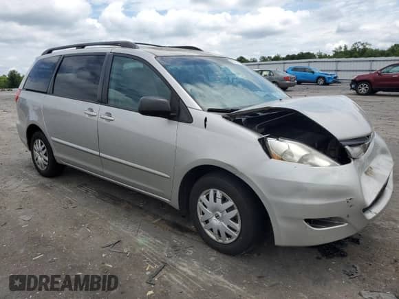 2008 Toyota Sienna CE with VIN 5TDZK23C68S163148, listed as a Copart auction lot 65340415 with 308,869 mi miles and Clean title. Bid and sale history available at DreamBid. Image 4.