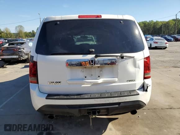 2013 Honda Pilot EX-L with VIN 5FNYF4H52DB044047, listed as a Copart auction lot 81427065 with 260,793 mi miles and Salvage title. Bid and sale history available at DreamBid. Image 6.