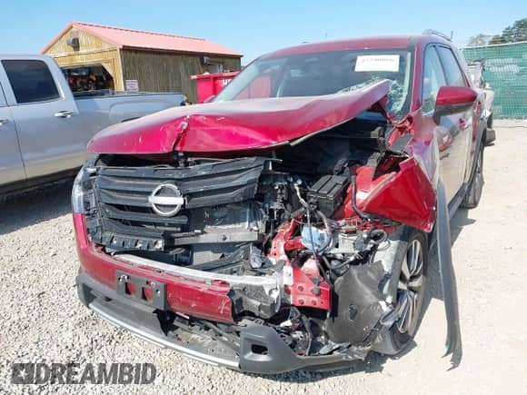 2023 Nissan Pathfinder SL with VIN 5N1DR3CC2PC208707, listed as a IAAI auction lot 43240866 with 33,533 mi miles and . Bid and sale history available at DreamBid. Image 6.