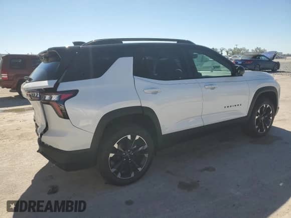 2025 Chevrolet Equinox FWD RS with VIN 3GNAXLEG1SL160473, listed as a Copart auction lot 49573395 with 698 mi miles and Salvage title. Bid and sale history available at DreamBid. Image 3.