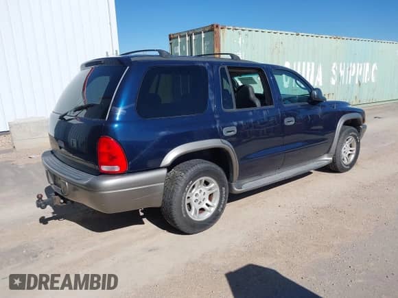 2002 Dodge Durango Sport with VIN 1B4HR38N12F159830, listed as a IAAI auction lot 42194046 with 185,081 mi miles and . Bid and sale history available at DreamBid. Image 4.