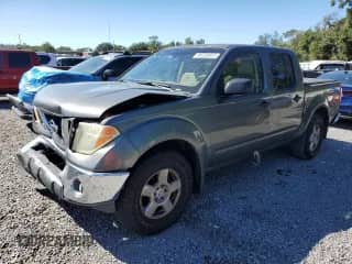 2005 Nissan Frontier SE with VIN 1N6AD07U75C401758, listed as a Copart auction lot 86328055 with 133,173 mi miles and Non repairable. Bid and sale history available at DreamBid. Image 1.