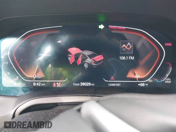 2022 BMW 3 Series 330i with VIN 3MW5R1J02N8C29404, listed as a IAAI auction lot 43203814 with 39,029 mi miles and . Bid and sale history available at DreamBid. Image 7.