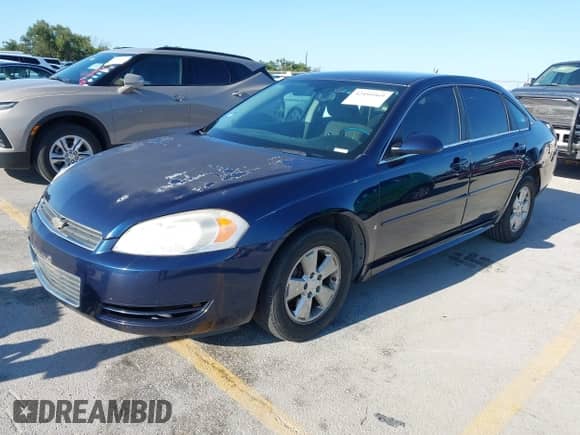 2009 Chevrolet Impala LT with VIN 2G1WT57K591284547, listed as a IAAI auction lot 42494969 with 153,504 mi miles and . Bid and sale history available at DreamBid. Image 17.