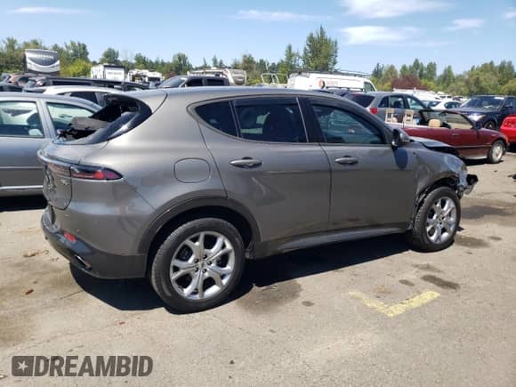 2024 Dodge Hornet R/T Plus with VIN ZACPDFDW7R3A21544, listed as a Copart auction lot 68040765 with 13,510 mi miles and Salvage title. Bid and sale history available at DreamBid. Image 3.