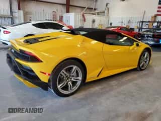 2021 Lamborghini Huracan с VIN ZHWUT5ZF0MLA16128, выставлен на аукционе Copart как лот 80220405 с пробегом 5 437 миль миль и Чистый • Clean title. История ставок и продаж доступна на DreamBid. Изображение 3.