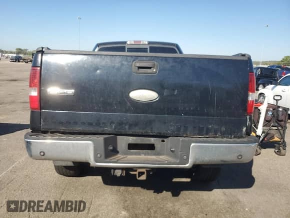 2006 Ford F-150 XLT with VIN 1FTPW14586FB43390, listed as a Copart auction lot 82255115 with 220,448 mi miles and Clean title. Bid and sale history available at DreamBid. Image 6.