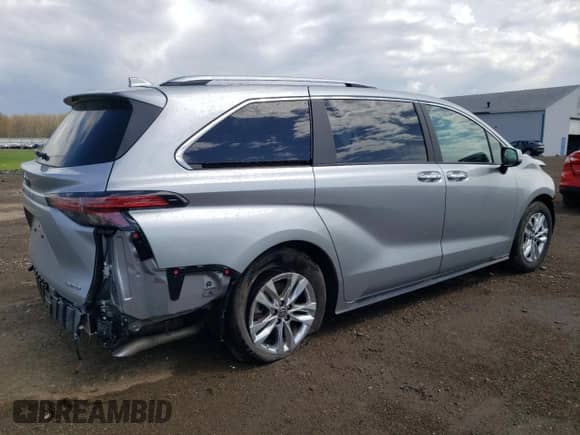 2025 Toyota Sienna Limited с VIN 5TDZSKFC2SS164445, выставлен на аукционе Copart как лот 53785205 с пробегом 8 094 миль миль и Списание • Salvage title. История ставок и продаж доступна на DreamBid. Изображение 3.