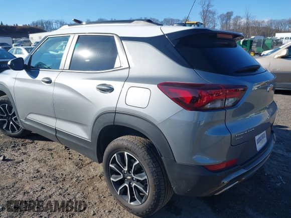 2023 Chevrolet TrailBlazer ACTIV with VIN KL79MSSL1PB183287, listed as a IAAI auction lot 41075520 with 20,063 mi miles and . Bid and sale history available at DreamBid. Image 3.