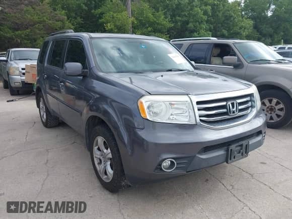 2014 Honda Pilot EX-L z VIN 5FNYF3H54EB017850, wystawiony jako IAAI lot #42610580 z przebiegiem 150 929 mil mil oraz . Historia ofert i sprzedaży dostępna na DreamBid. Obrazek 1.