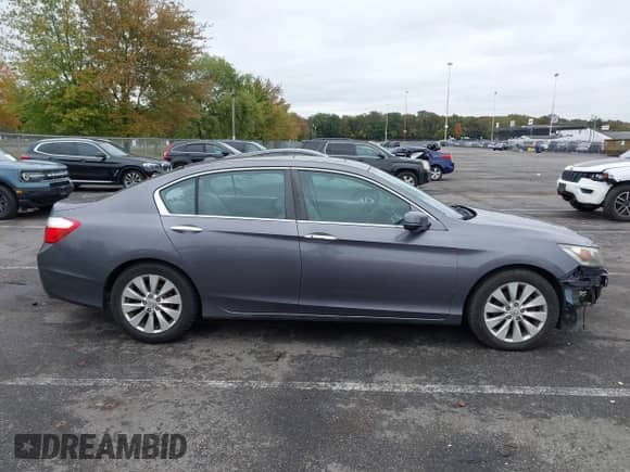 2014 Honda Accord EX-L with VIN 1HGCR2F83EA275151, listed as a IAAI auction lot 43410017 with 136,184 mi miles and . Bid and sale history available at DreamBid. Image 13.