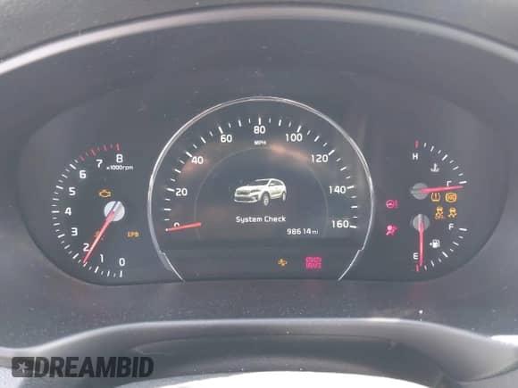 2019 Kia Sorento EX z VIN 5XYPHDA59KG606743, wystawiony jako IAAI lot #42110881 z przebiegiem 98 614 mil mil oraz . Historia ofert i sprzedaży dostępna na DreamBid. Obrazek 7.