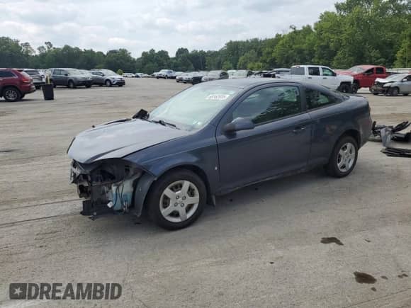 2008 Chevrolet Cobalt LT z VIN 1G1AL18F587286885, wystawiony jako Copart lot #68162935 z przebiegiem 158 799 mil mil oraz Szkoda całkowita • Salvage title. Historia ofert i sprzedaży dostępna na DreamBid. Obrazek 1.